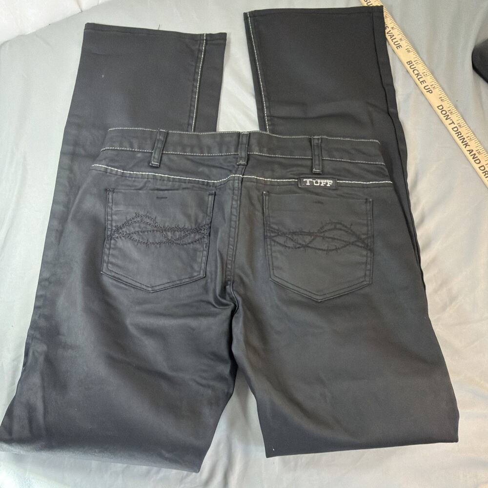 Cowgirl Tuff Jeans Blackout Black Women's size 30/35 - Picture 7 of 8